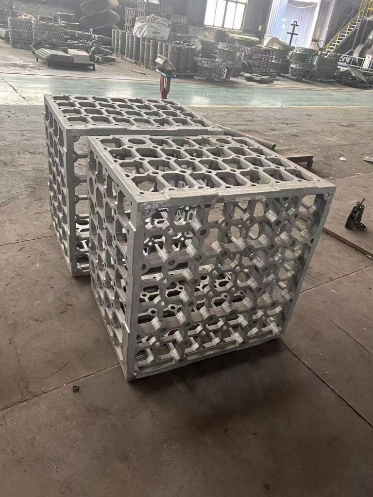 Heat treat basket made of HK40 heat resistant cast steel for quench furnace