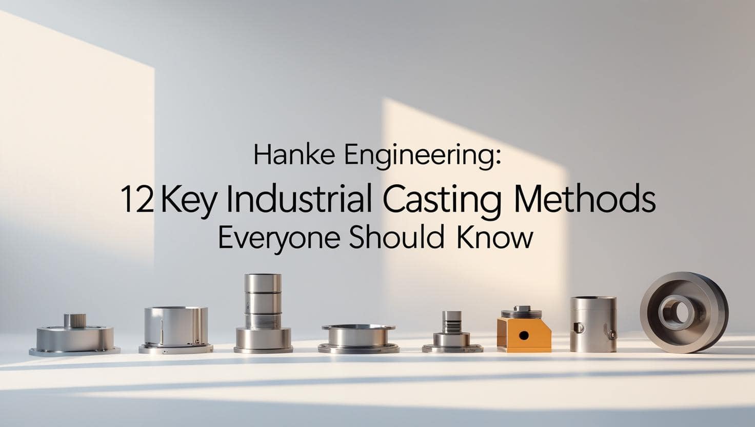 Top 12 Industrial Casting Methods Everyone Should Know